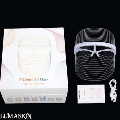 LumaSkin™ – Masque LED 7 Couleurs